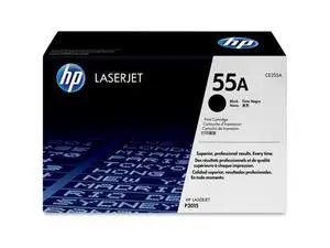 HP 55A Black Original LaserJet Toner Cartridge f/ US Government (CE255AG)(Single Pack) HP 55A Black Original LaserJet Toner Cartridge f/ US Government (CE255AG)(Single Pack)