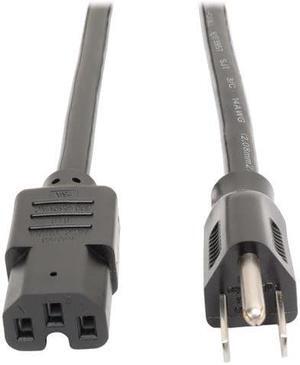 Tripp Lite PW0639B P019-008 8 Feet 15A 14AWG SJT Heavy Duty Power Cord