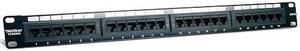 TRENDnet Q72901 TRENDnet 24-Port Cat6 Unshielded Wallmount or Rackmount Patch Panel TC-P24C6