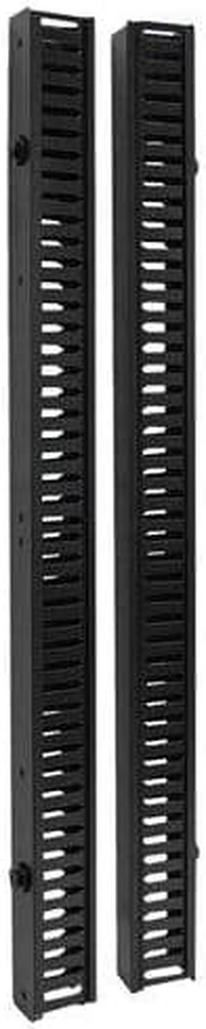 Tripp Lite U38584 B Tripp Lite SRCABLEDUCTVRT Rack Enclosure Cabinet 6 Feet VRT Cable Manager Dbl Finger Duct