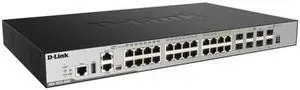 D-LINK SYSTEMS DGS-3630-28TC/SI DGS-3630 SERIES 28-PORT L3 FULLY MANAGED GIGABIT SWITCH