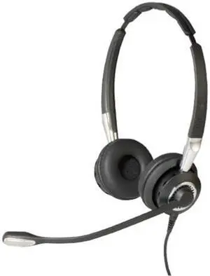 Jabra BIZ 2400 II Duo Noise-Canceling USB Headset w/ HD Voice Clarity