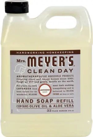 Mrs. Meyer's Liquid Hand Soap Refill - Lavender - 33 lf oz Liquid Hand Soap