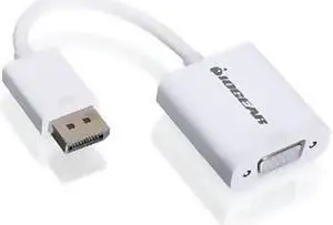 Iogear RZ0885B IOGEAR DisplayPort to VGA Adapter Cable White GDPVGAW6