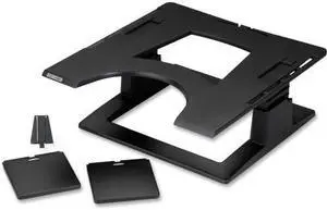 3M LX500 3M Notebook Stand - 13.9" Height x 9.1" Width x 14.1" Depth - Black