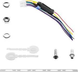 Boss Audio 610UA Boss Audio 610UA Single-DIN MECH-LESS Receiver - In-dash - MP3, WMA - AM, FM - 12, 18 x AM, FM Preset - SD - USB - Auxiliary Input
