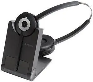 Jabra PRO 920 Duo Noise-Canceling Wireless Headset for Deskphone