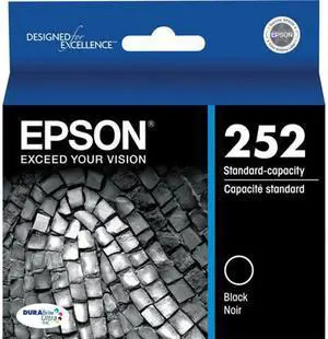EPSON AMERICA T252120-D2 T252 DuraBrite Black Dual Pack