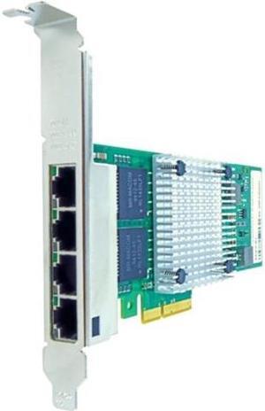 AXIOM 10/100/1000MBS QUAD PORT RJ45 PCIE X4 NIC CARD - PCIE-4RJ45-AX