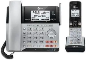 AT and T TL86103 ATT 2-line Corded-Cordless with Caller ID/Call Waiting