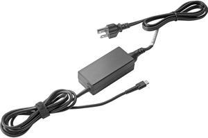 HP 45 Watt USB-C LC Power Adapter 1MZ01AA ABA USB C Power Adapter
