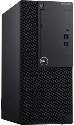 Dell OptiPlex 3000 3060 Desktop Computer - Intel Core i5 (8th Gen) i5-8500 3 GHz - 8 GB DDR4 SDRAM - 1 TB HDD - Windows 10 Pro 64-bit (English/French/Spanish) - Mini-tower