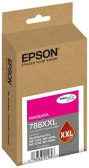 EPSON PRINT T788XXL320 788 MAGENTA INK CART LARGE CAP