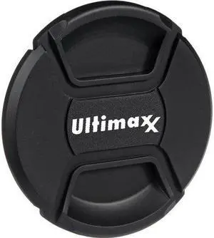 Ultimaxx 62mm Snap-On Pinch Lens Cap, Camera Lens Protection Cover for Nikon, Canon, Sony And Other DSLR Cameras