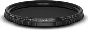Ultimaxx 77mm ND2 to ND400 Slim Fader Variable Adjustable ND Neutral Density Filter for All DSLR Camera Lens with Same Filter Thread Size