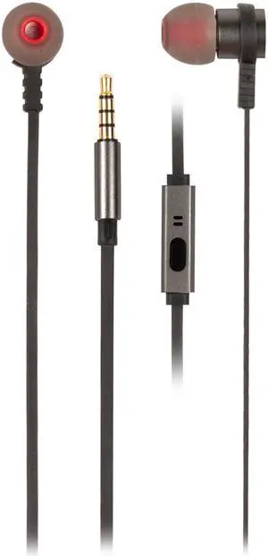 NGS Wired Stereo Earphones Cross Rally Graphite (CROSSRALLYGRAPHITE)