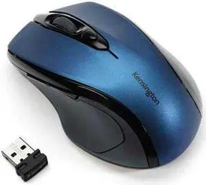 Kensington Technology K72421AMA Kensington MC K72421AMA Pro Fit Mid-Size Wireless Mouse Sapphire Blue RTL