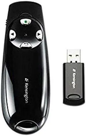 Kensington Technology K72353USA Kensington AC K72353USA Wireless Presenter Pro with Green Laser