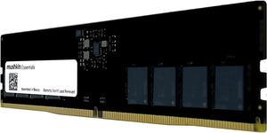 Mushkin Essentials  DDR5 Desktop DRAM  16GB UDIMM Memory Kit  4800MHz (PC5-38400) CL-40  288-pin 1.2VPC RAM Model  MES5U480FD16G