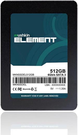 Mushkin 512GB Element 2.5 SATA Solid State Drive