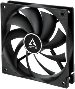 Arctic ACFAN00210A F12 PWM PST CO 120mm, 230-1350 RPM, 4-Pin PWM with PST Case Fan for Continuous Operation - Black