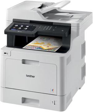 Brother Business Color Laser All-in-One Printer with Low-cost Printing, Duplex Print, Scan, Copy and Wireless Networking Model MFCL8905CDW