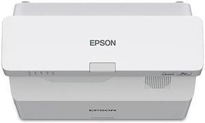 epson NEW PowerLite 760W Wireless WXGA 3LCD Ultra Short Throw Lamp-Free Laser Display V11HA81020
