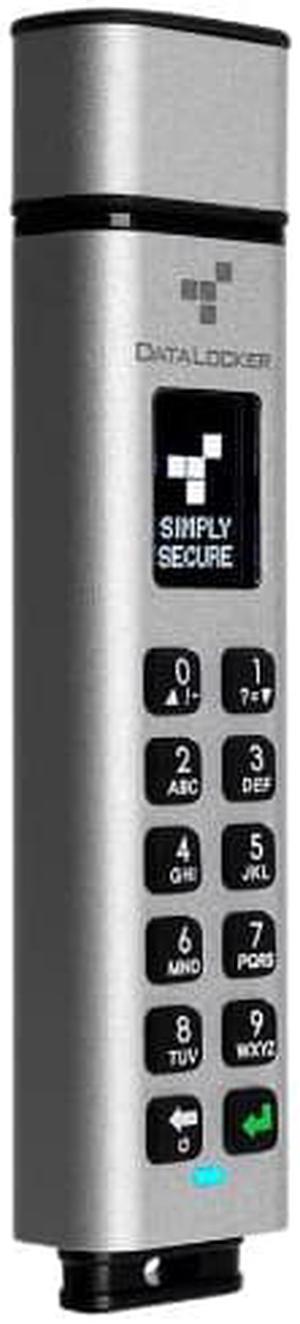 Data Locker SK350-512-FE K350 Encrypted Micro Ssd 512gb Ext Usb 3.1 Gen 1 Keypad Aes 256-bit
