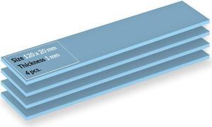 ARCTIC TP-3 (120x20mm - 1.0mm - 4 pcs) Premium Performance Thermal Pad ACTPD00056A