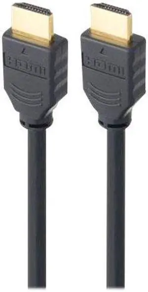 iMicro 6ft High Speed HDMI cable with Ethernet HDMI male to HDMI male black solid conductors 4K60Hz support