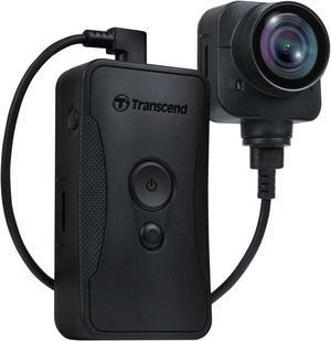 Transcend DrivePro Body Camera 70 QHD 1440p IP68 MIL-STD-810G with Built-in 64GB Memory, 9-Hour Battery Life and Tethered Camera,  Modle TS64GDPB70A
