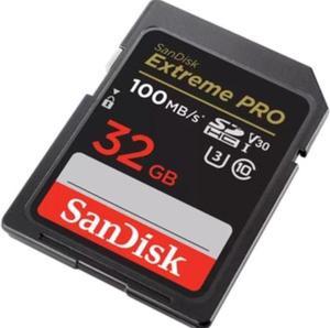 SanDisk 32GB Extreme PRO UHS-I SDHC Memory Card SDSDXXO032GANCIN