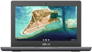 ASUS Chromebook Flip CR1 CR1100FKA-YZ184T - Flip design - Intel Celeron N5100 / 1.1 GHz - Chrome OS - UHD Graphics - 8 GB RAM - 64 GB eMMC - 11.6" touchscreen 1366 x 768 (HD) - Wi-Fi 6 - dark gray