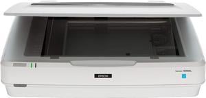 Epson Expression 13000XL Large Format Flatbed/Film Scanner - 2400 dpi Optical - 48-bit Color - 16-bit Grayscale - USB Archival Photo and Graphics Flatbed Scanner Model B11B257201