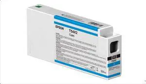 Epson UltraChrome HDX/HD T54X200 Original Inkjet Ink Cartridge - Single Pack - Cyan - 1 Pack - 350 mL
