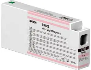 Epson ULTRACHROME HD VIVID LIGHT MAGENTA INK 350ML modle T54X600