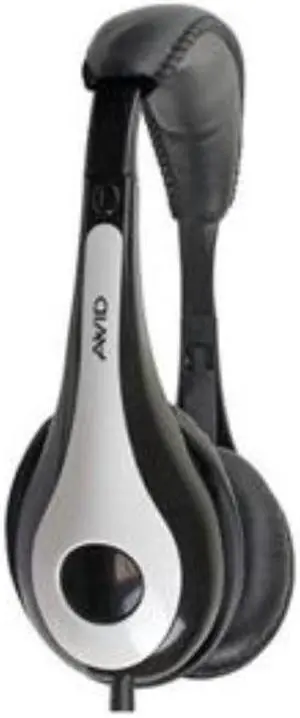 Avid Education AE-35 Light Weight Headphone with Braided Nylon Cord, White - 1EDU-AE35WH-TNOMIC