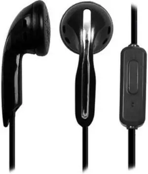 AVID Education AE-1M Stereo Earbuds with Inline Controls, Black