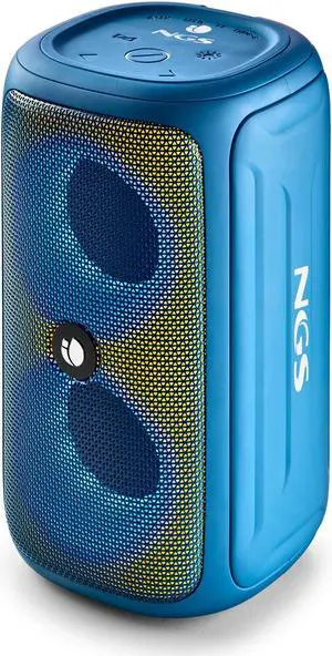 NGS Roller Beast 32W Wireless & Water-Resistant IPX5 BT Speaker, Azure Model ROLLERBEASTAZURE
