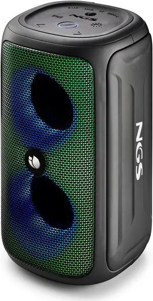 NGS Roller Beast 32W Wireless & Water-Resistant IPX5 BT Speaker, Black Model ROLLERBEASTBLACK