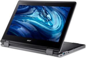 Acer TravelMate Spin B3 B311RN-33  11.6" Touchscreen Convertible 2 in-1 Notebook HD 1366 x 768  Intel N100 Quad-core (4 Core)  4 GB Total RAM  128 GB SSD  Black Model TMB311RN-33-C0JS
