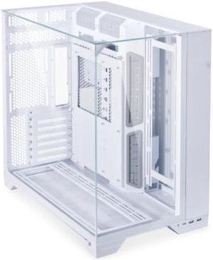 Lian Li O11 Vision - Tower - extended ATX - windowed side panel (tempered glass) - no power supply - white - USB/Audio - O11VW.US