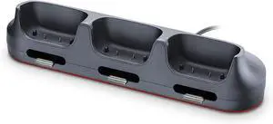 Poly - Rove Multi-Charger - Rove 30/Rove 40 Multi Handset and Battery Charging Station - Handsets and Batteries Sold Separately - Charge 3 Batteries and 3 Handsets at One Time
