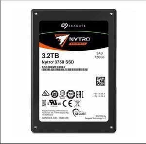 Seagate Nytro 3000 XS3200ME70045 3.20 TB Solid State Drive - 2.5" Internal - SAS (12Gb/s SAS) - Write Intensive - Server, Storage System Device Supported - 10 DWPD - 58400 TB TBW - 1050 MB/s Maximum R