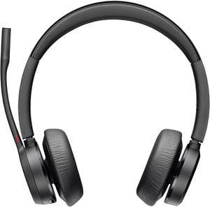 Hp Poly Headsets Poly Voyager 4320 USB-C Headset Siri, Google Assistant Stereo, Mono USB Type C Wired/Wireless Bluetooth 298.6 ft Model 76U50AA