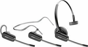 HP Poly Savi 8200 Office 8240 Headset Mono Wireless Bluetooth/DECT 449.5 ft 32 Ohm 20kHz Over-the-ear, Earbud Monaural In-ear Noise Cancelling Model 7W6E3AA#ABA