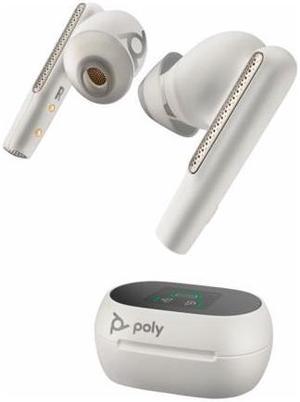HP Poly Voyager  98.4 ft Free 60+ UC Earset Siri, Google Assistant  Stereo  True Wireless Bluetooth Model 7Y8G5AA