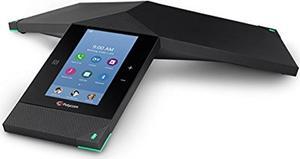 HP Poly Trio IP Conference Station Corded/Cordless Bluetooth, Wi-Fi, NFC Black Model 849A7AA#AC3