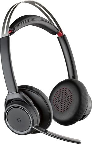 HP Poly Voyager Focus B825 Stereo Bluetooth Headset Model 7F0J3AA