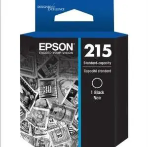 Epson 215 Original Inkjet Ink Cartridge T215120-S - Black - 1 Each